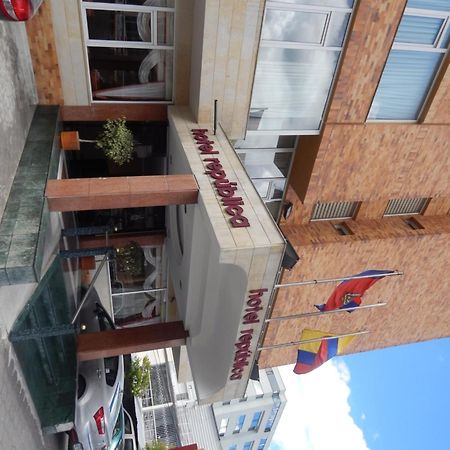 Hotel Republica Quito Zewnętrze zdjęcie